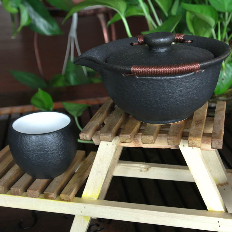 黑茶茶具快客杯