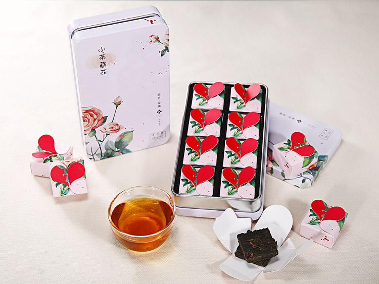 玫瑰花(huā)茶拼配茶礼盒