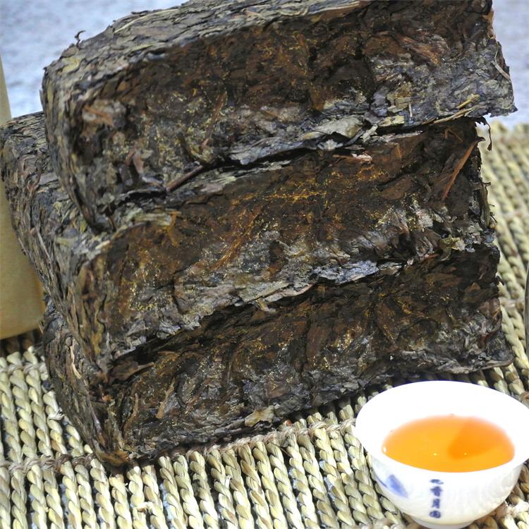 安化黑茶山(shān)头茶六步溪原叶茯砖